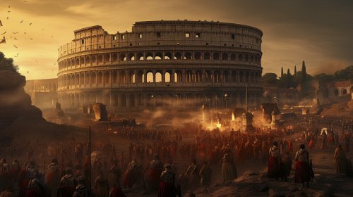 Ancient Roman Empire Colosseum
