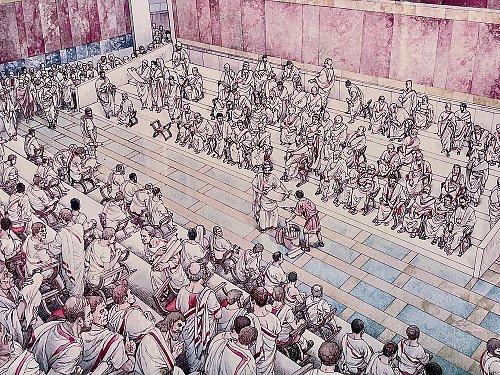 Hadrian’s Auditoria Rapresentation