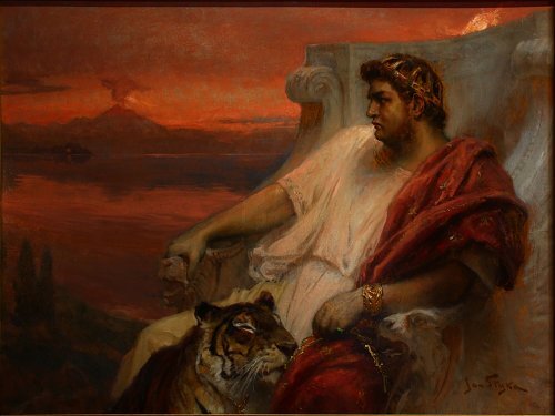 Nero at Baiae by Jan Styka