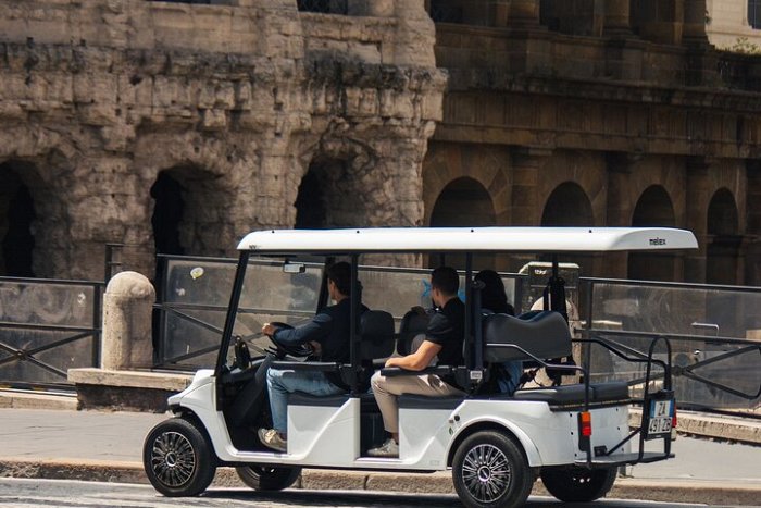 Rom Private Golf Cart Tour
