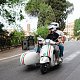 Les incontournables et les trésors cachés de Rome : visite guidée en Vespa avec side-car