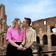 Sunset kiss by the ancient walls
A picture-perfect kiss at twilight in Rome