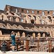 Stellen Sie sich wie ein Gladiator auf den rekonstruierten Boden der Arena