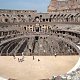 Le Colisée et son arène vus d'en haut