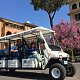 Golf cart tour scenic route on the Aventine Hill