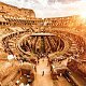 Intérieur du Colisée - Architecture de la Rome antique